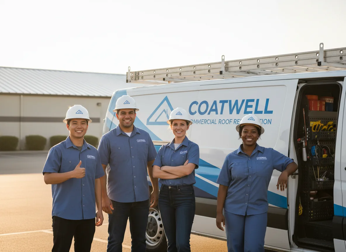 Commercial roof coating company in Albertville, MN